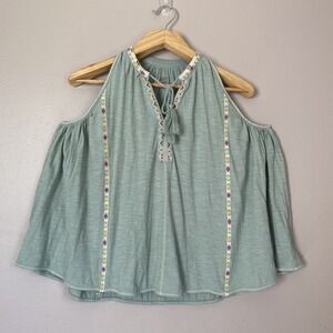 Matilda Jane Good Hart‎ GH Kinsey Embroidered Tank Top Women's Size XS